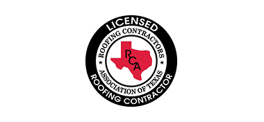 Licensed Roofing Contractors Association of Texas logo.